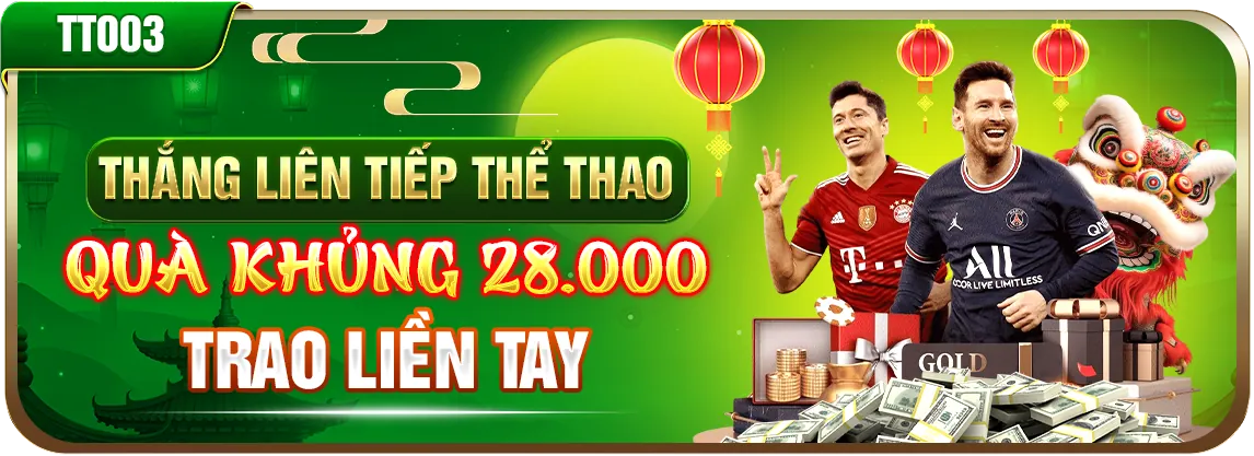 Thưởng nạp tiền hàng ngày hàng tuần 312winvn